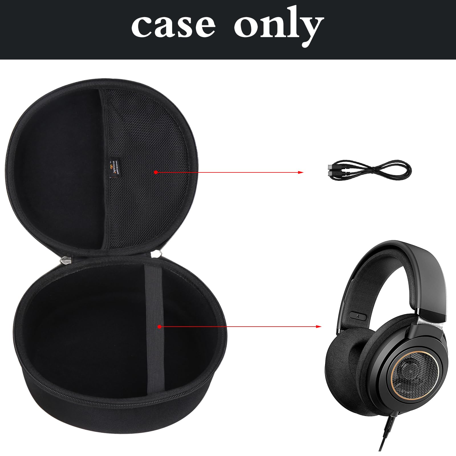 Amazon.com: Aproca Case Compatible with Philips Open Back Wired